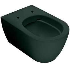 Подвесной унитаз Fusion 35,5х54 см, цвет 06 - lavagna., безободковый, без сиденья, Hatria A0Y1CC06 Hatria