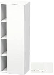 Шкаф-колонна DuraStyle 50х36х140 см, корпус-белый матовый, фронт-белый глянцевый, правый, подвесной монтаж, Duravit DS1239R2218 Duravit