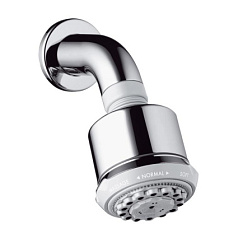 Лейка верхнего душа Clubmaster 9 см, round, с держателем, Hansgrohe 27475000 Hansgrohe