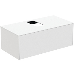 Модуль под раковину Conca 100х50,5х37 см, белый матовый, система push-to-open, Ideal Standard T3930Y1 Ideal Standard