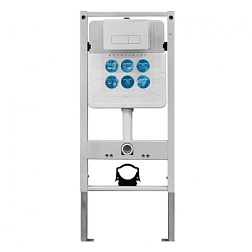 Система инсталляции для унитаза Hydrosmart 53х10х113 см, без кнопки, Nofer 07801.N Nofer