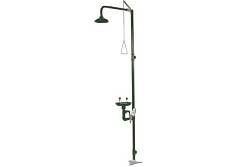 Аварийный душ 215 см, с раковиной для промывки глаз, Nofer SC700 Nofer