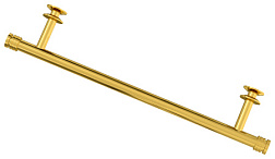 Полка для полотенцесушителя Флюид 37 см, 37 см, золото, Сунержа 03-2012-0370 Сунержа