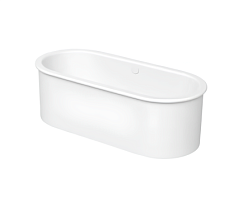 Стальная ванна BetteSuno 177,5х75 см, толщина 3.5мм, овальная, без антискользящего, Bette 2740-000 CFXXSR Bette