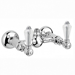 Настенный смеситель без излива Cristallo Liberty без лейки, Nicolazzi 1425CR34 Nicolazzi
