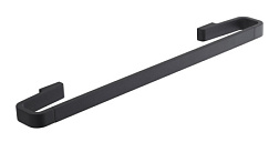 Горизонтальный полотенцедержатель Samoa 45 см, матовый, цвет черный, Gedy A821/45(14) Gedy