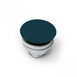 Сливной набор для раковины petrolio, хром / зеленый, с переливом, Artceram ACA038 42; 00 Artceram