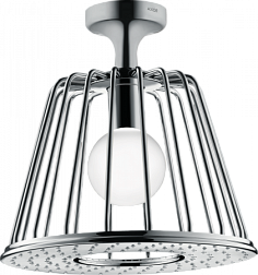 Лейка верхнего душа LampShower/Nendo с освещением, 28 см, round, с держателем, Axor 26032000 Axor