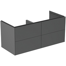 Модуль под раковину Conca 120х50,5х55 см, 4 ящика, антрацит матовый, система push-to-open, Ideal Standard T5517Y2 Ideal Standard