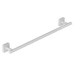 Горизонтальный полотенцедержатель Vela S 45 см, матовый, цвет белый, Kludi 2598053 Kludi