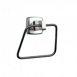 Кольцевой полотенцедержатель Classic 11х12 см, матовый, хром, Nofer 09047.S Nofer