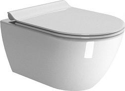 Подвесной унитаз Pura 36х50 см, безободковый, без сиденья, тихий смыв, GSI 8816FR511 GSI