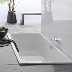 Стальная ванна BetteFree 200х100 см, с самоочищающимся покрытием glaze plus, толщина 3.5мм, без антискользящего, Bette 6832-000PLUS Bette
