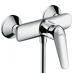 Настенный смеситель без излива Novus Eco, без лейки, Hansgrohe 71062000 Hansgrohe