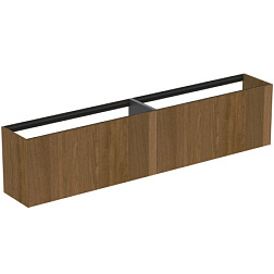 Модуль под раковину Conca 238,5х37,3х54 см, темный орех, система push-to-open, Ideal Standard T4339Y5 Ideal Standard