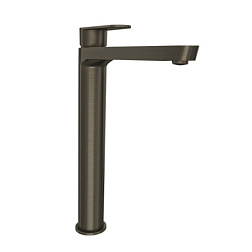Высокий смеситель на столешницу Alexia 30 см, неповоротный излив, графит, без донного клапана, Ramon Soler 360201GR Ramon Soler