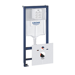 Система инсталляции для унитаза Rapid SL 50х13,5х113 см, без кнопки, Grohe 38539001 Grohe