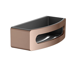 Полочка для душа Elegance цвет brushed red gold/anthracite, Keuco 11658290001 Keuco