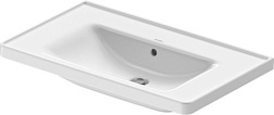Подвесная раковина D-Neo 80х48х16,5 см, без отв. под смеситель, санфарфор, Duravit 2367800060 Duravit