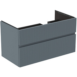 Модуль под раковину Finesse 100х50,5х55 см, правосторонний, пепельно-голубой матовый, Ideal Standard E3446UQ Ideal Standard