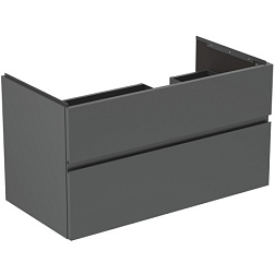Модуль под раковину Finesse 100х50,5х55 см, правосторонний, антрацит матовый (лак), Ideal Standard E3446Y2 Ideal Standard