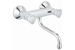 Настенный смеситель для кухни Costa L поворотный излив, Grohe 31187001 Grohe