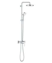 Душевая система без излива Tempesta Cosmopolitan 2 режима, 21 см, round, верхний душ, с лейкой, Grohe 26224001 Grohe