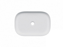 Накладная раковина Glam 56х39х14 см, санфаянс, Scarabeo 1804 Scarabeo