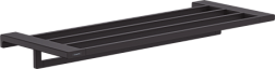 Полка для полотенец AddStoris 64,8 см, матовый, цвет черный, Hansgrohe 41751670 Hansgrohe