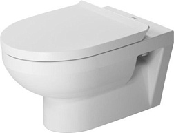 Подвесной унитаз DuraStyle Basic 36,5х54 см, безободковый, с сиденьем, Duravit 45620900A1 Duravit