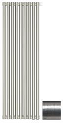 Отопительный дизайн-радиатор Эстет 40,5х120 см, 9 секций, сатин, двухрядный коаксиальный, Сунержа 071-0322-1209 Сунержа