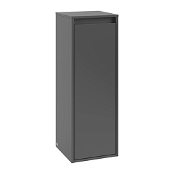 Шкаф-колонна Skyla 35х35х100 см, графит матовый лак, левый, подвесной монтаж, Villeroy&Boch C80200VR Villeroy&Boch