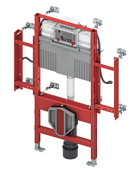 Система инсталляции для унитаза с монтажной рамой для поручня TECEprofil Geronto, TECE 9300381 TECE