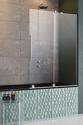 Шторка для ванны Furo PND II 120х150 см, стекло 8 мм, левая, прозрачная, купе, Radaway 10109638-01-01L+10112594-01-01 Radaway