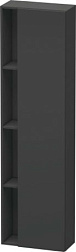 Шкаф-колонна DuraStyle 50х24х180 см, графит матовый, правый, подвесной монтаж, Duravit DS1248R4949 Duravit