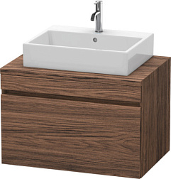 Модуль под раковину DuraStyle 80х54,8х51,2 см, без консоли, орех темный, Duravit DS531202121 Duravit