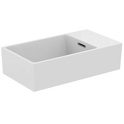 Подвесная раковина Extra 45х25х12 см, правая, нижняя поверхность отшлифована, санфарфор, Ideal Standard T392401 Ideal Standard