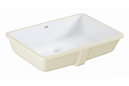 Встраиваемая снизу раковина Cube Ceramic 49,2х37 см, санфарфор, Grohe 3948000H Grohe