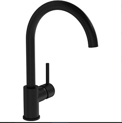 Смеситель для кухни Minimax S чёрный цвет, поворотный излив, Vitra A4209136EXP Vitra