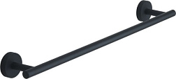Горизонтальный полотенцедержатель Eros 45 см, нержавеющая сталь, матовый, цвет черный, Gedy 2321/45(14) Gedy