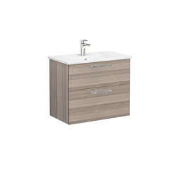 Модуль с раковиной Root Flat 80 см, кордоба, 2 ящика, подвесной монтаж, Vitra 68288 Vitra