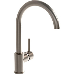 Смеситель для кухни Minimax S поворотный излив, никель, Vitra A4209134EXP Vitra