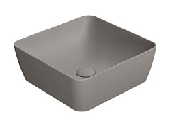 Накладная раковина Color-elements 38х38х14 см, цвет tortora matte, санфаянс, GSI 903805 GSI