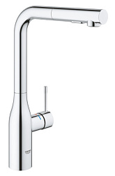 Смеситель для кухни с выдвижной лейкой Essence 34.8 см, Grohe 30504000 Grohe
