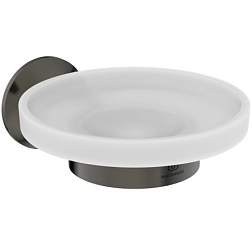 Настенная мыльница La Dolce Vita графит, с держателем, Ideal Standard T5507A5 Ideal Standard