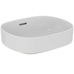 Накладная раковина Linda-X 45х38х15,5 см, с переливом, санфарфор, Ideal Standard T439901 Ideal Standard