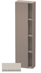 Шкаф-колонна DuraStyle 50х24х180 см, корпус-базальт матовый, фронт-серо-коричневый, левый, подвесной монтаж, Duravit DS1248L9143 Duravit