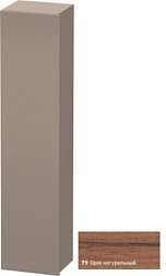 Шкаф-колонна DuraStyle 40х36х180 см, корпус-базальт матовый, фронт-орех натуральный, левый, подвесной монтаж, Duravit DS1229L7943 Duravit