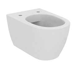 Подвесной унитаз I.LIFE O 34х53 см, hydrotwist, крепление easyfix+, безободковый, без сиденья, тихий смыв, Ideal Standard T568001 Ideal Standard