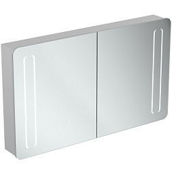 Зеркало Mirror&Light 120х70 см, с фронтальной и нижней подсветкой, с подсветкой, Ideal Standard T3425AL Ideal Standard